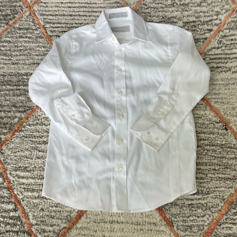 Nordstrom White Button Up